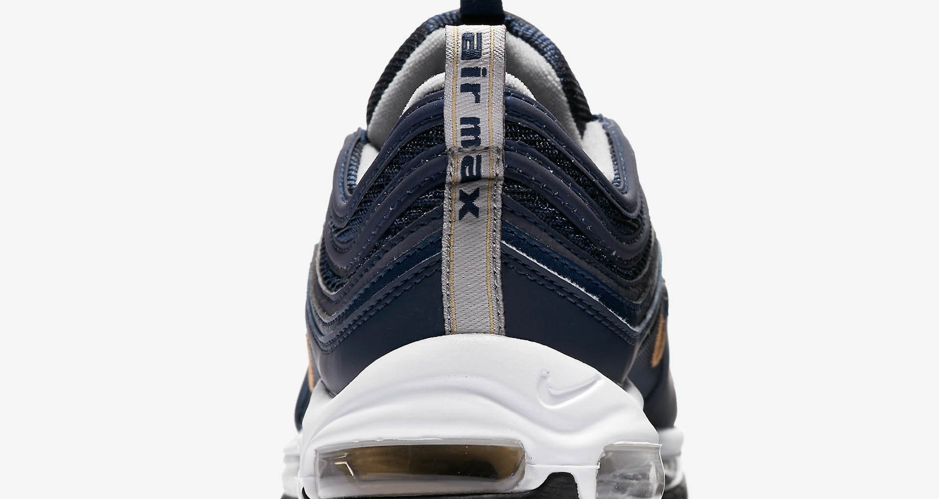 nike air max 97 midnight navy metallic gold