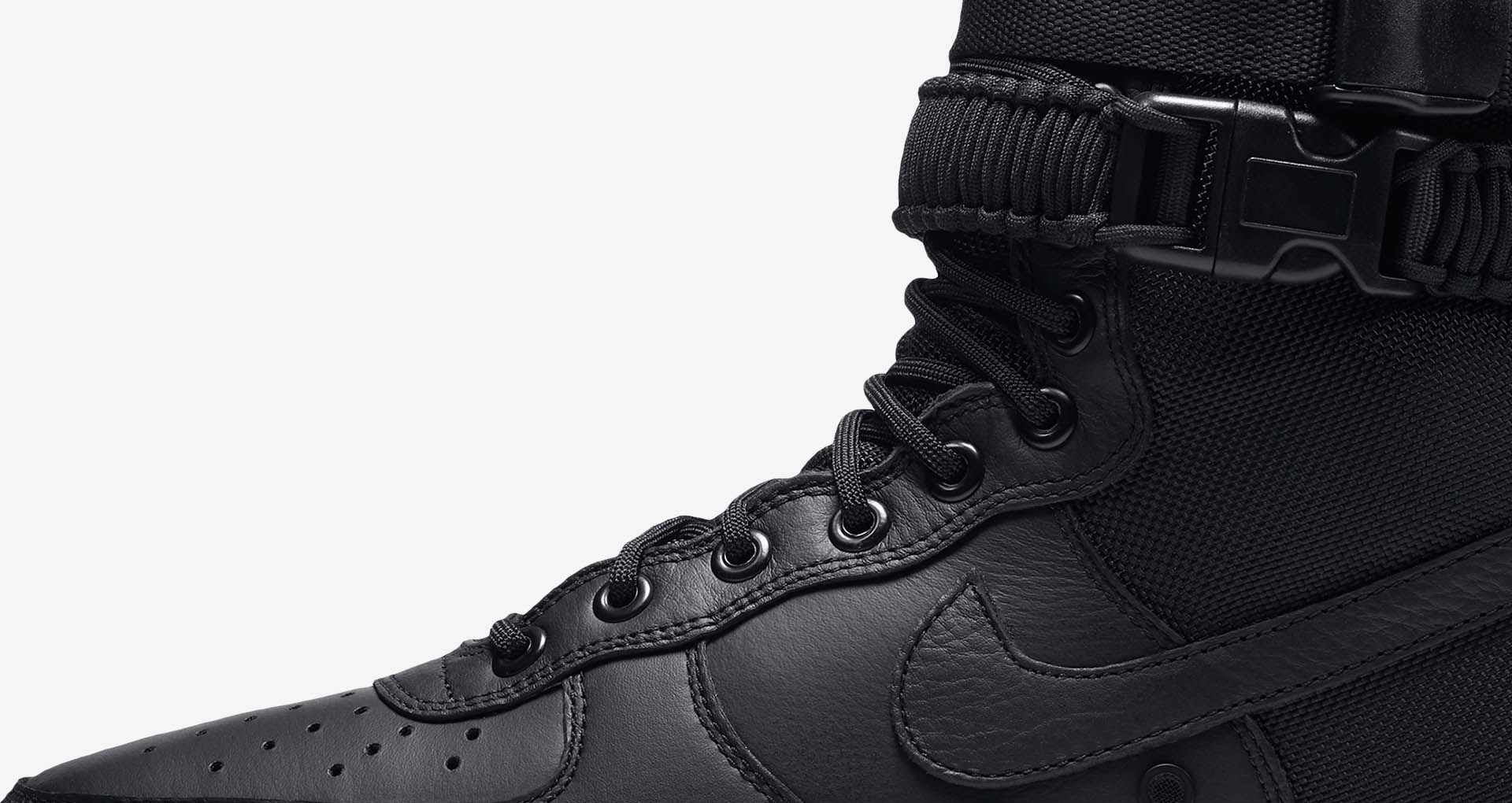 nike air sf af1 black