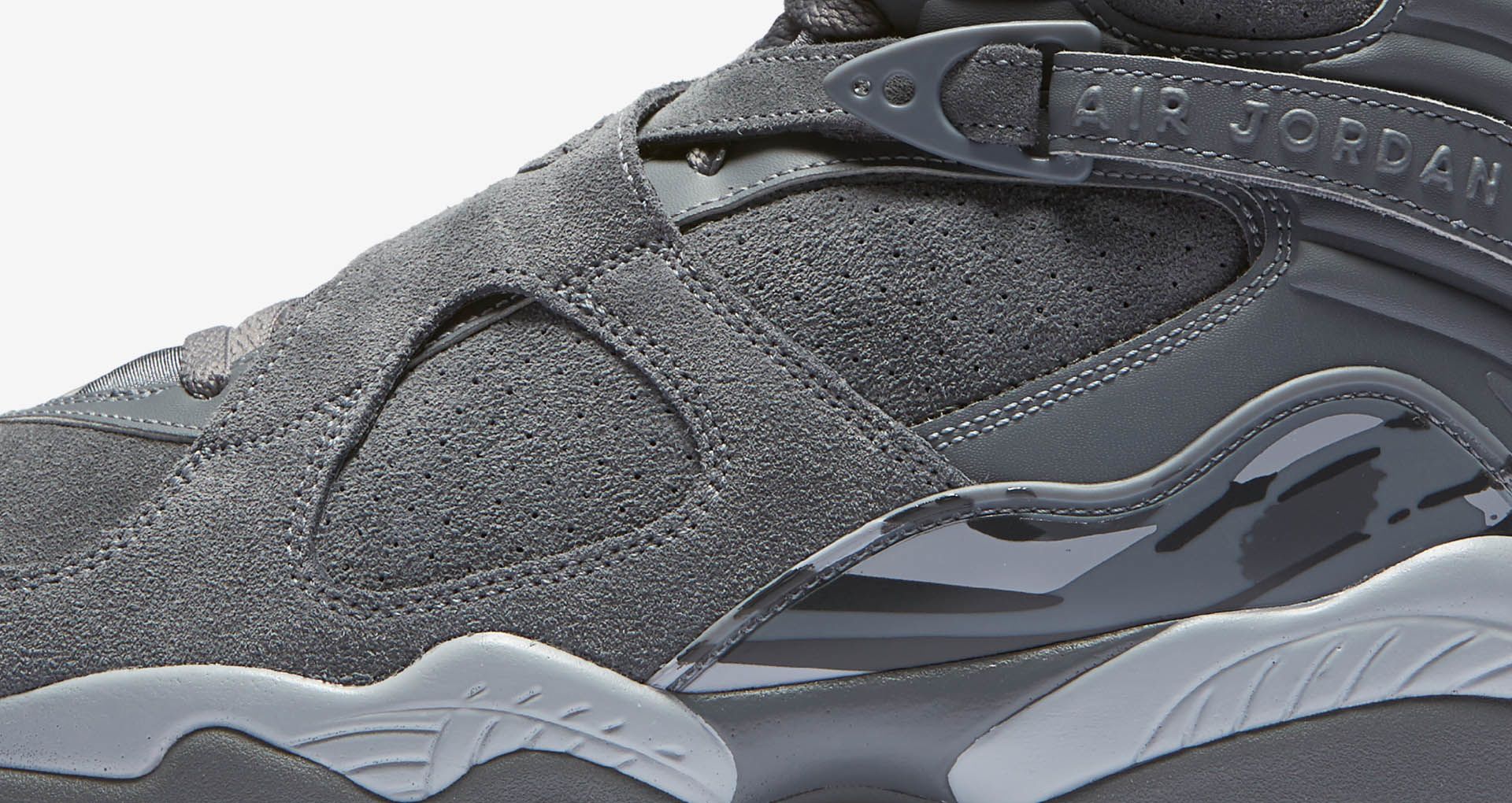 Air Jordan 8 Retro 'cool Grey' — Releasedatum. Nike Snkrs Be