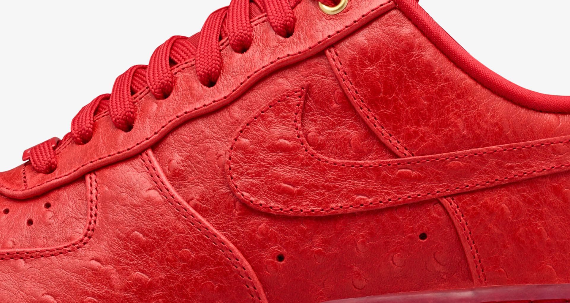nike air force 1 mid red denim