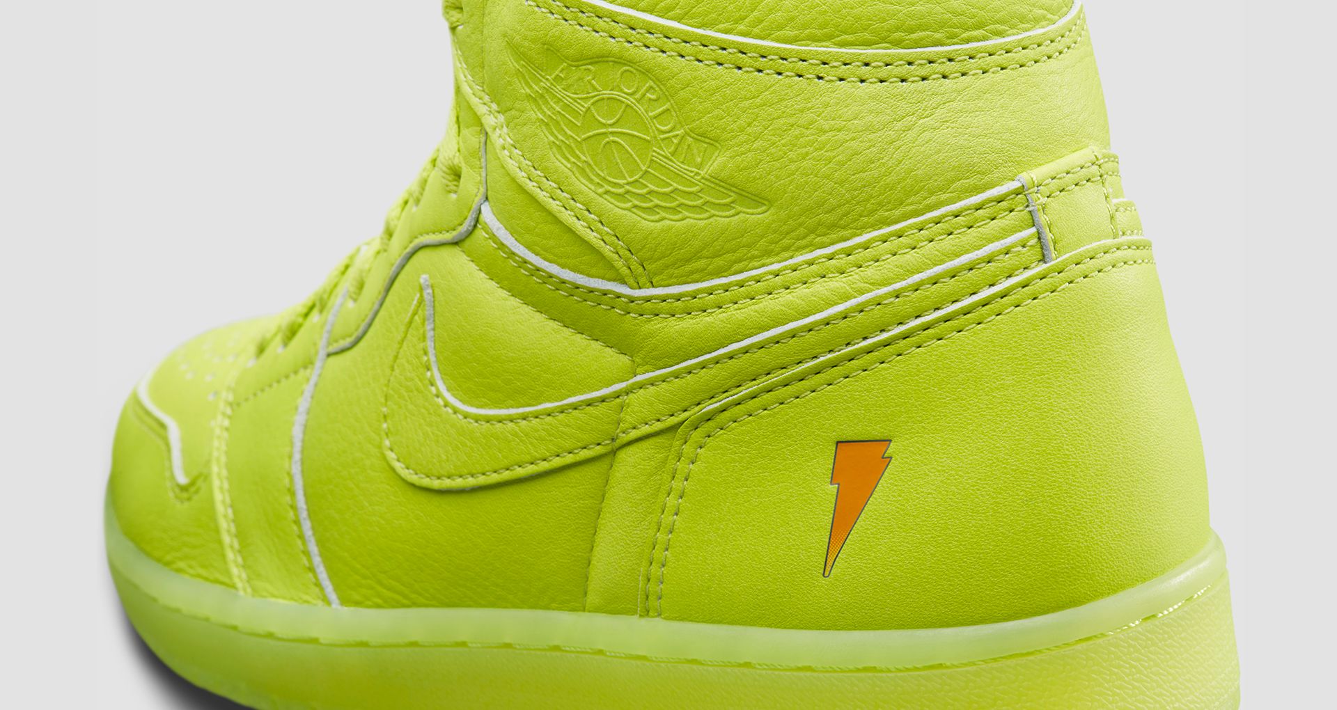 Behind The Design: Air Jordan 1 Gatorade 'Lemon Lime'. Nike SNKRS DK