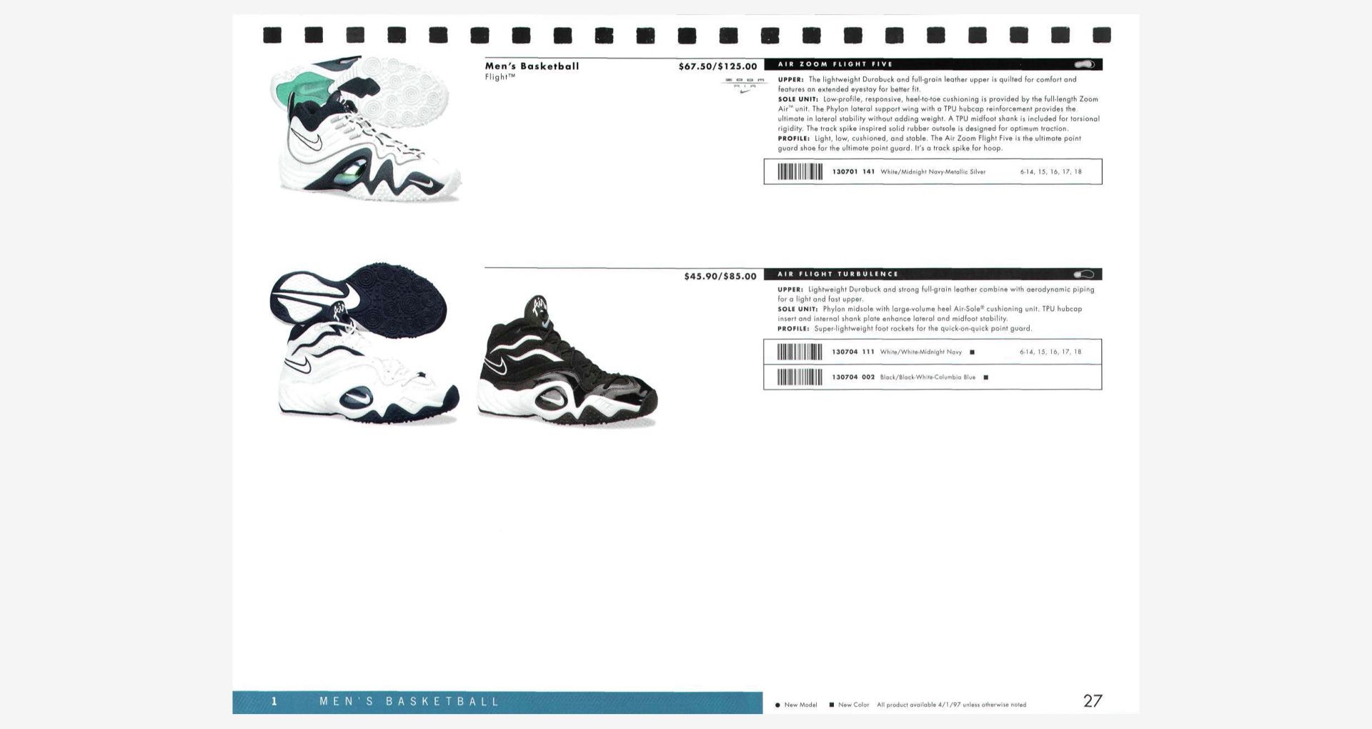 nike basketball 1997