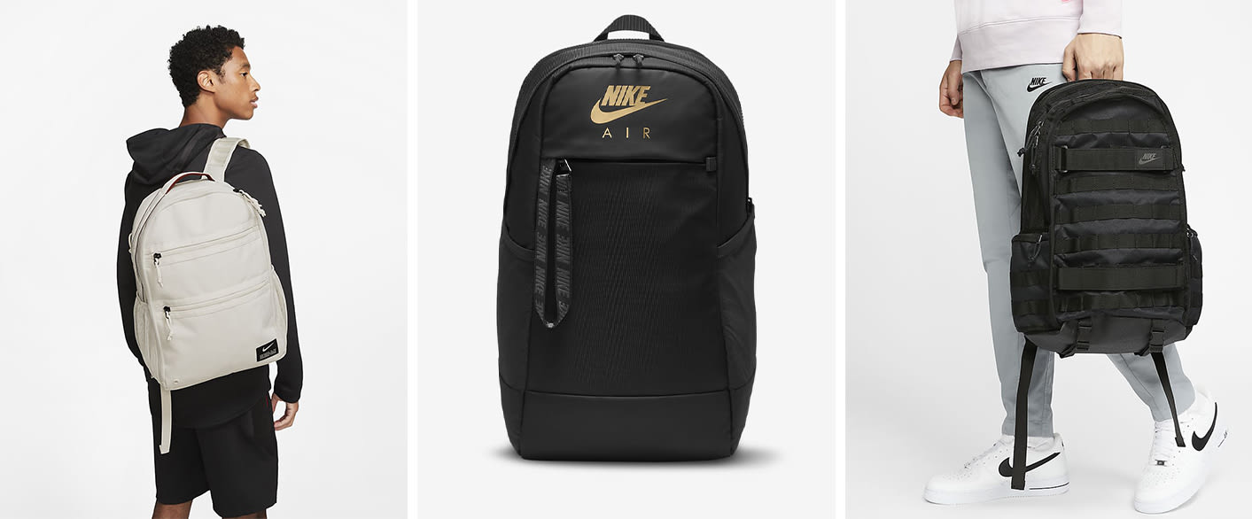 black nike backpack for school