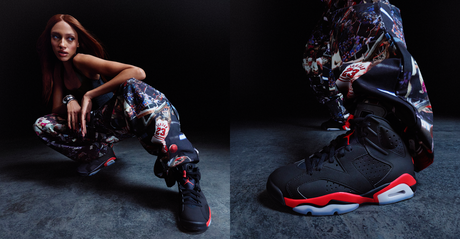Air Jordan 6 Retro 'Infrared Salesman' Shoes. Nike CA