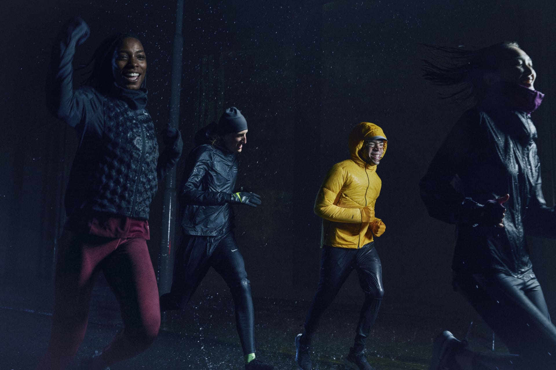 nike cold weather running jacket
