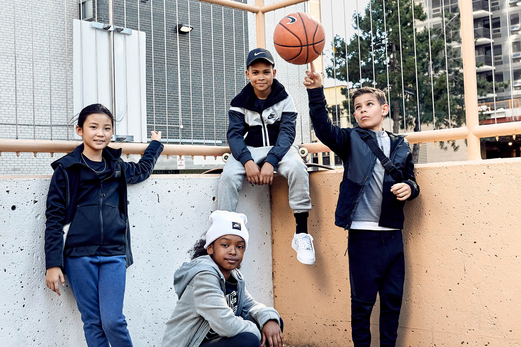 Jaquetes de teixit Fleece Nike perquè els nens i les nenes gaudeixin de calidesa