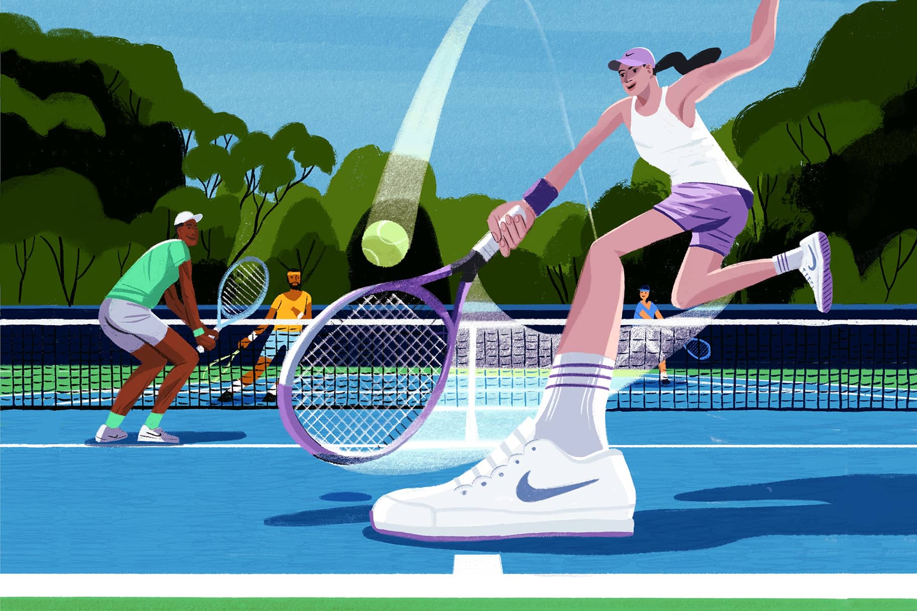 1x1 des Tennis-Doppels: Regeln, Tipps und Strategien für den Einstieg