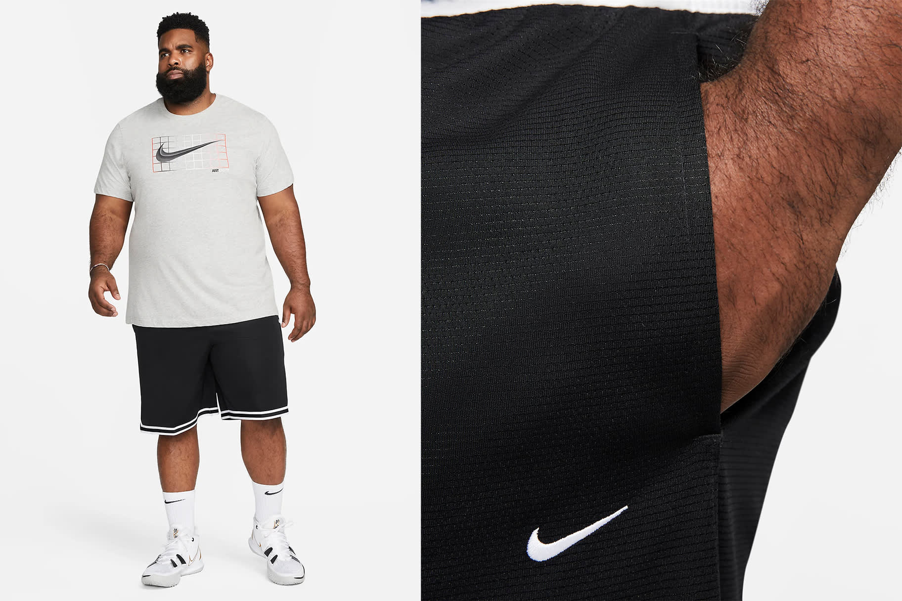 Les meilleurs shorts grande taille et taille longue Nike pour homme du moment