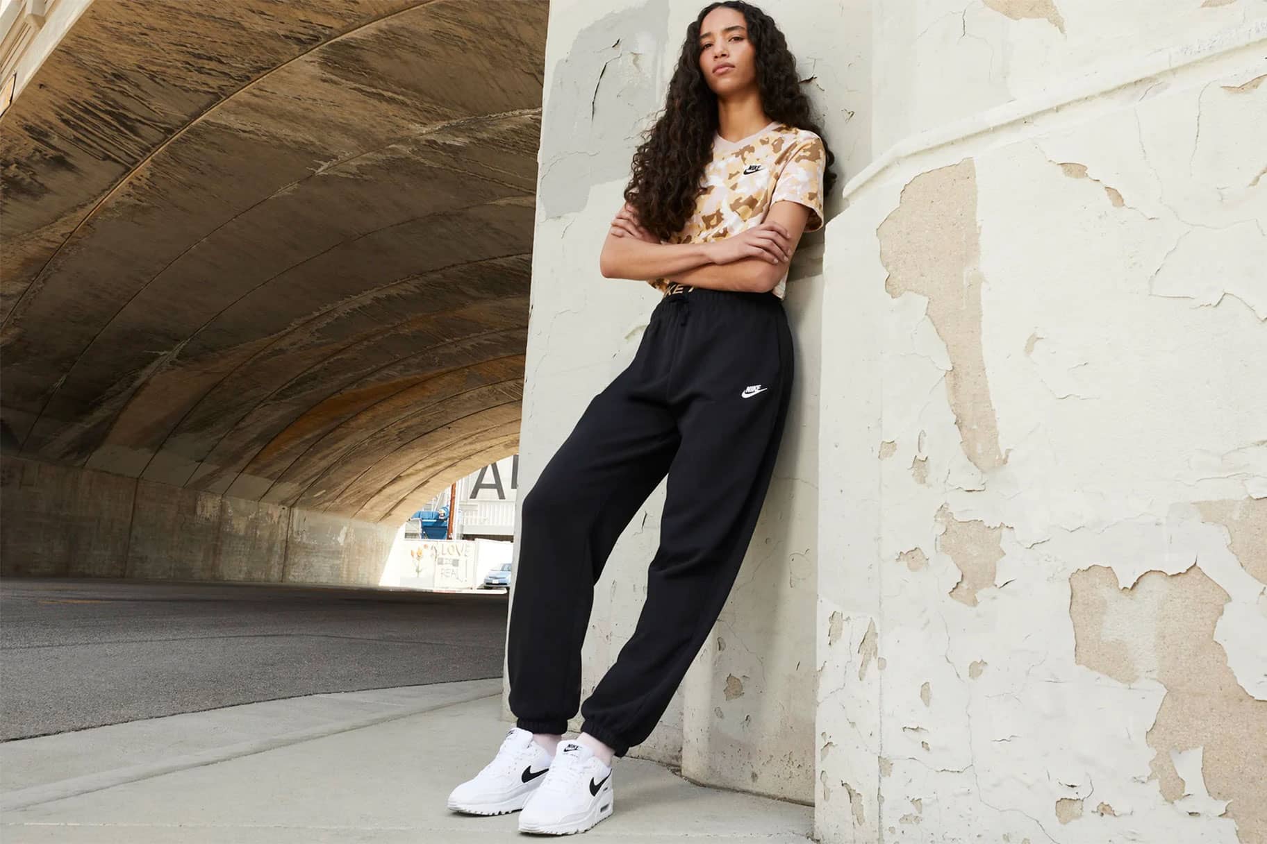 nike double futura pantaloni della tuta donna