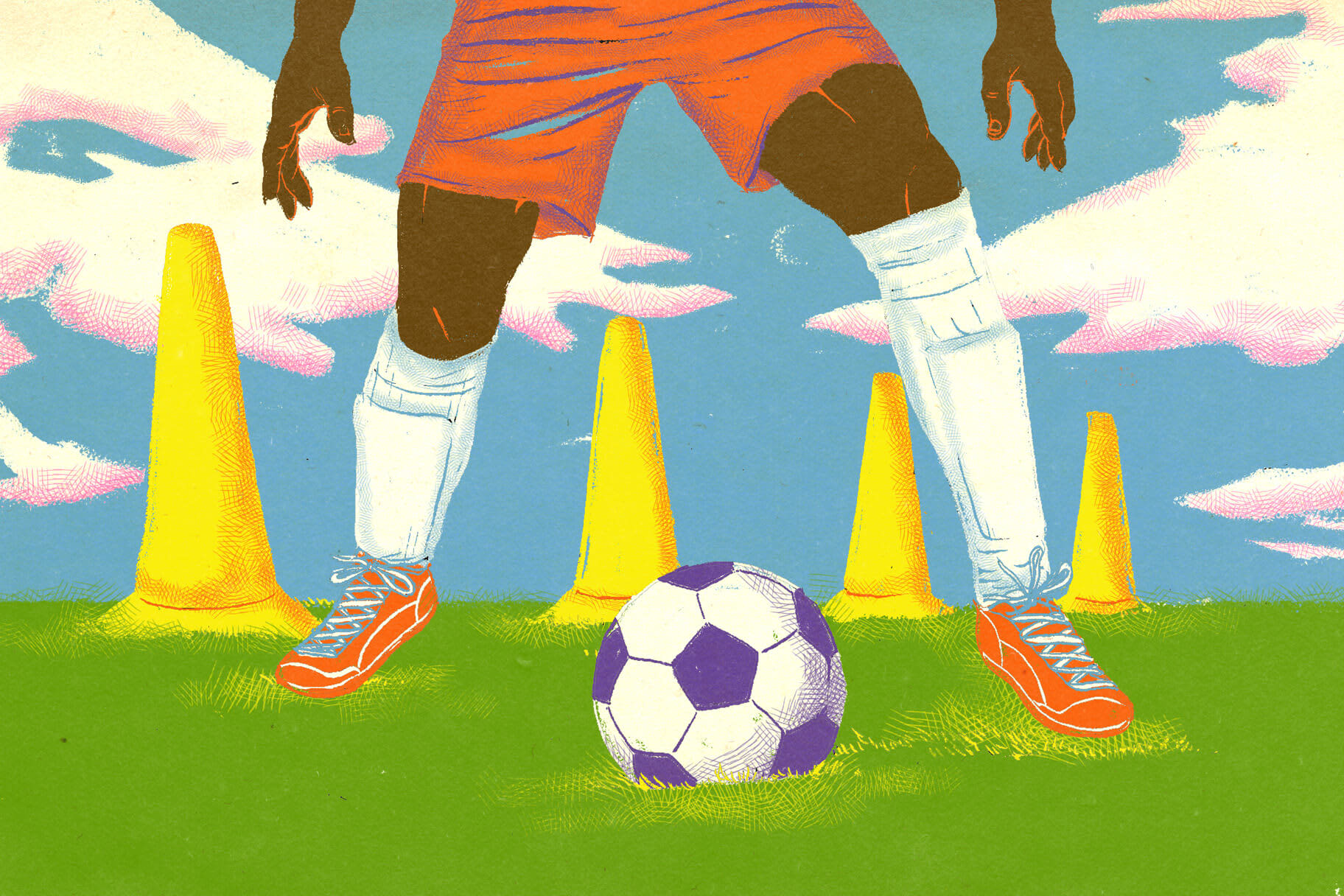 9 Soccer Practice Drills to Improve Dribbling, Passing, Shooting, and Conditioning