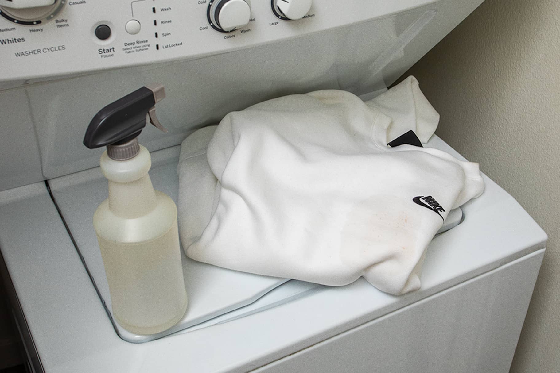 How to Get Stains Out of White Tops