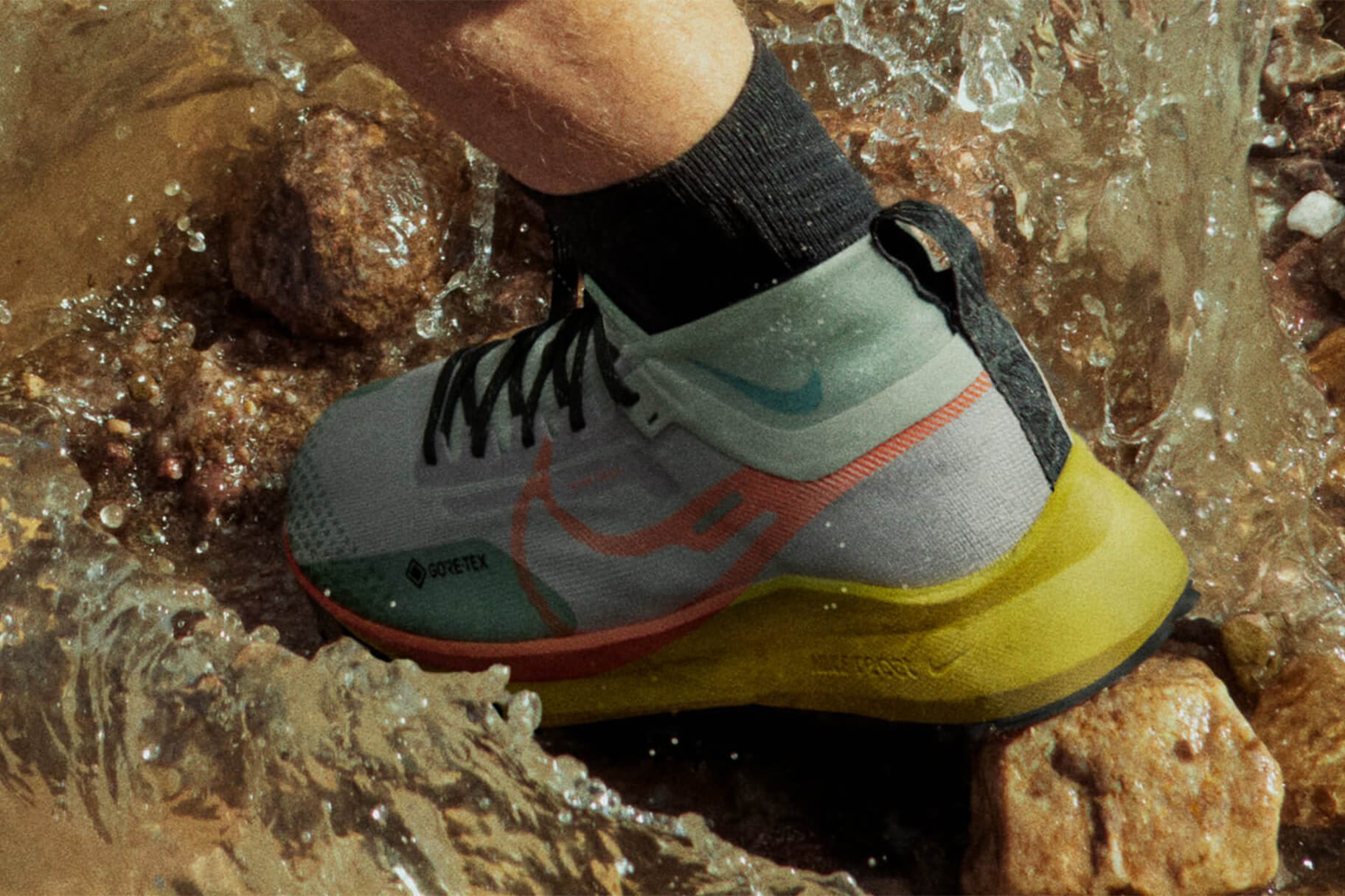 Waterdichte Nike hardloopschoenen voor natte omstandigheden