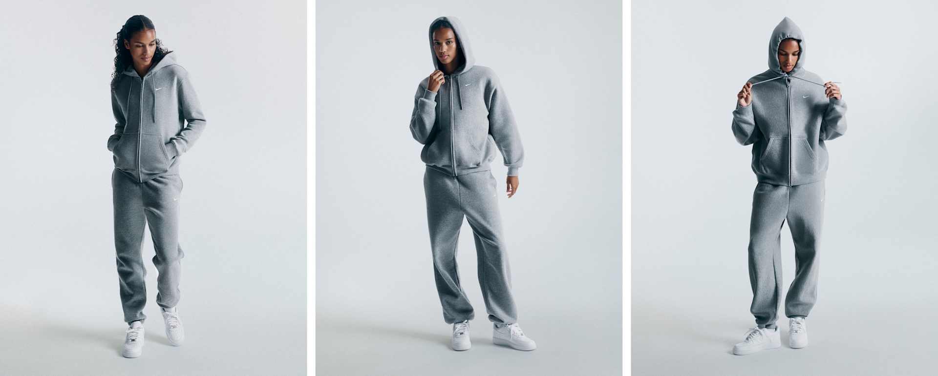 Nike Studio Fleece Medium Weight Women's Mid-Rise Wide-Leg Pants