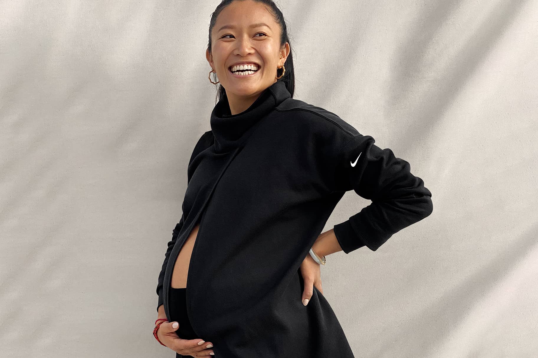 De beste Nike zwangerschapsoutfits voor elke gelegenheid