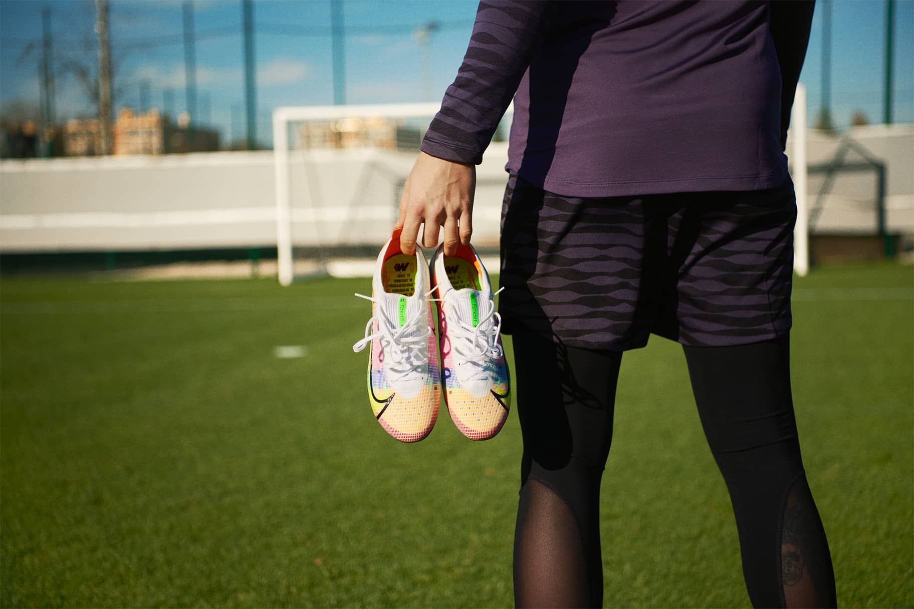 black nike sock football boots