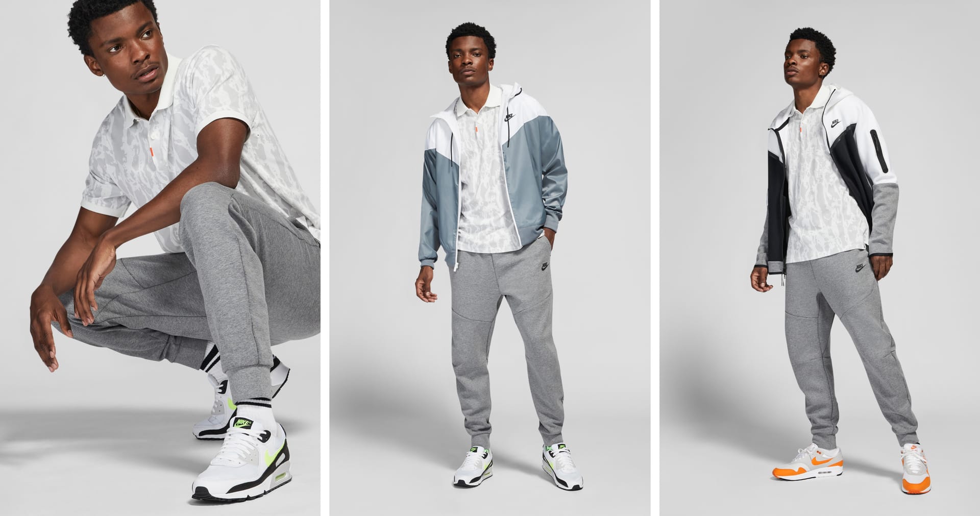 Nike Sportswear Tech Fleece Jogger Pants Light Smoke Grey/ Pure Platinum/  White in Gray for Men