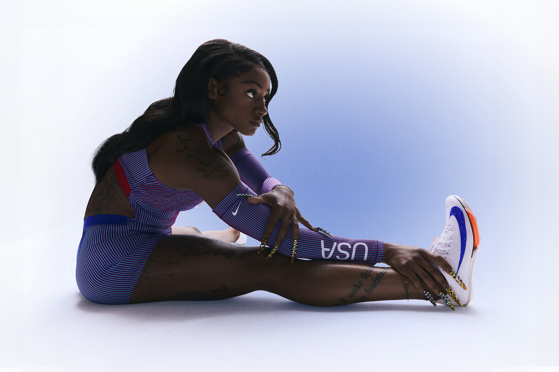 デザインの舞台裏：Nikeレディースのプロ用トラック＆フィールド