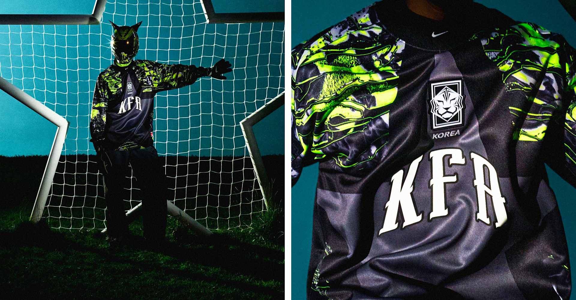 Korea Hollywood Keeper Men's Nike Football Shirt. Nike LU