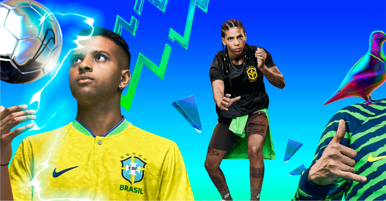 Brazil 2022/23 Stadium Away Men's Nike Dri-FIT Soccer Jersey.