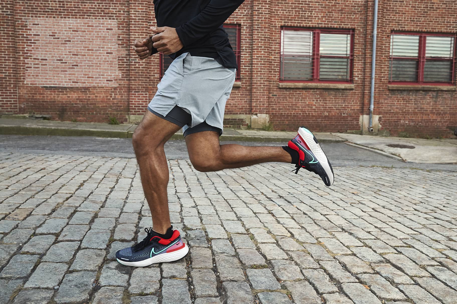 Scarpe da running uomo corsa varie misure ginnastica colore grigio 