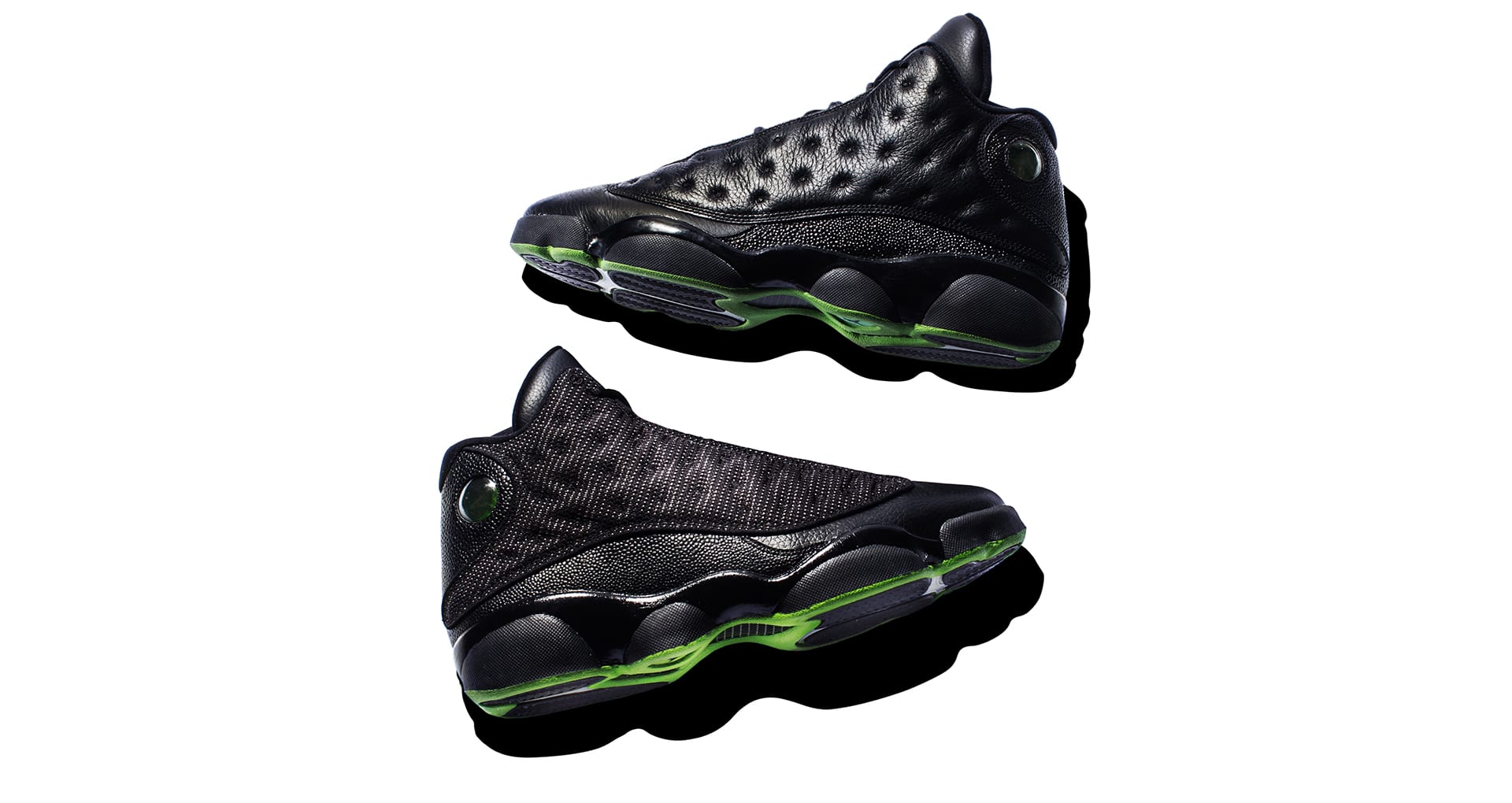 olive green and black 13s