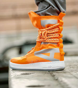 Nike SF AF 1 High Total Orange White Date de sortie