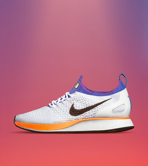 Nike Air Zoom Mariah Flyknit Racer White Hyper Grape Nike SNKRS