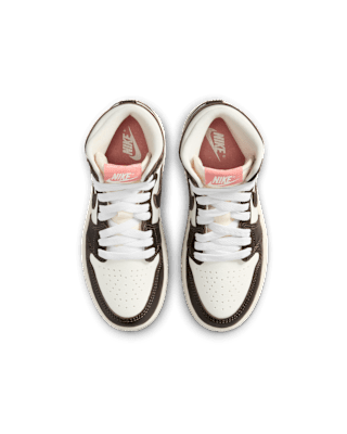 Little Kids' Jordan 1 High OG 'Baroque Brown and Sail' (FD2597-200)