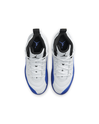 Little Kids' Jordan 12 'White & Game Royal' (151186-140)