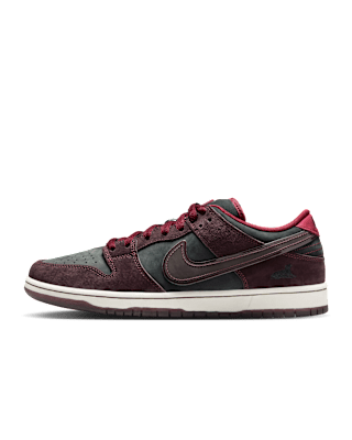 วันเปิดตัว Nike SB Dunk Low Pro x Riot Skateshop "Mahogany and Team Red" (FZ1289-200)