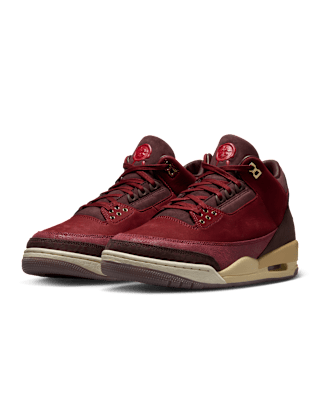 Air Jordan 3 "BIN 23" 'Team Red and Burgundy Crush' (IO7744-600) Release Date