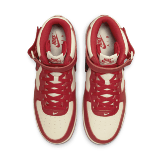 วันเปิดตัว Air Force 1 Mid '07 "University Red and Pale Ivory" (DV0792-101)