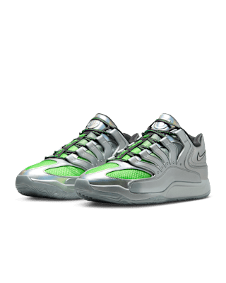KD18 "EYBL" 'Metallic Silver and Green Strike' (IF2519-001) Release Date 