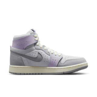 วันเปิดตัว Air Jordan 1 Zoom Air Comfort 2 "Light Smoke Grey and Barely Grape" ผู้หญิง (DV1305-005)