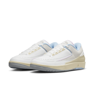 วันเปิดตัว Air Jordan 2 Low "Summit White and Ice Blue" ผู้หญิง (DX4401-146) 