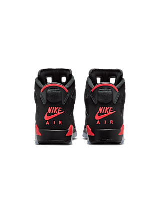 에어 조던 6 레트로 "Infrared Salesman" (Big Kids) 'Black and Light Crimson'(IQ1275-001) 출시일