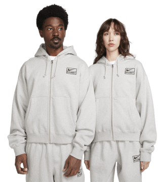 Nike x Stüssy Full-Zip Fleece Hoodie