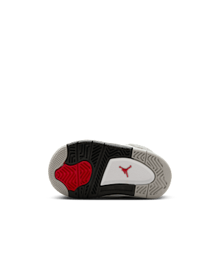 IB4388-100 Toddler Jordan 4 'White Cement'