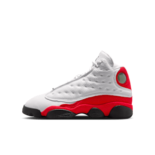 Big Kids' Air Jordan 13 Retro 'White and University Red' (DJ3003-102) 