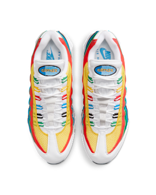 Air Max 95 Big Bubble 'Varsity Maize, Chile Red, Classic Green, Photo Blue and Black' (IB7872-100) — releasedatum