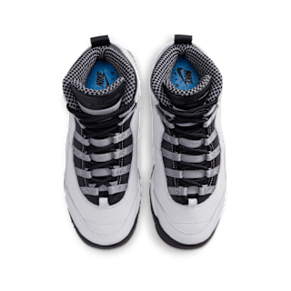 Big Kids' Air Jordan 10 'Light Steel Grey' (IB7359-104)