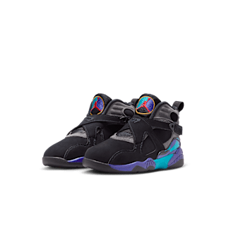 Little Kids' Jordan 8 'Aqua' (305369-006)