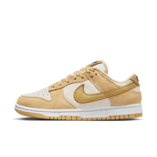 Fecha de lanzamiento de las Dunk Low "Gold Suede" para mujer (DV7411-200)