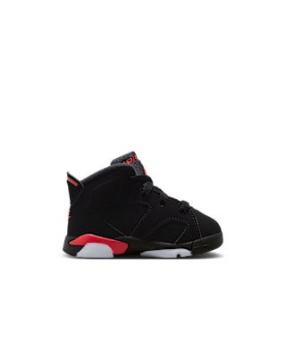 조던 6 레트로 "Infrared Salesman" (Little Kids) 'Black and Light Crimson'(IQ1277-001) 출시일