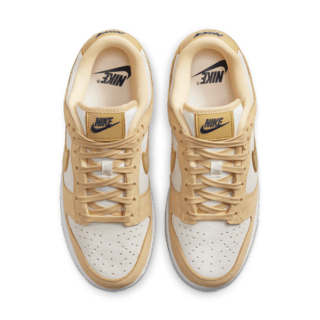 Fecha de lanzamiento de las Dunk Low "Gold Suede" para mujer (DV7411-200)