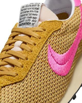 Fecha de lanzamiento de los Nike LD-1000 x Stüssy "Sanded Gold and Laser Fuchsia" (FQ5369-700)