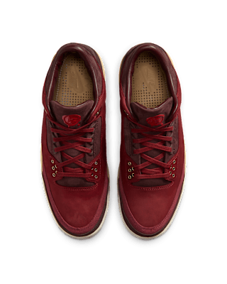 Lanceringsdato for Air Jordan 3 "BIN 23" "Team Red and Burgundy Crush" (IO7744-600)
