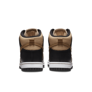 Fecha de lanzamiento del Dunk High "Black Flax" para mujer (DX0346-001)