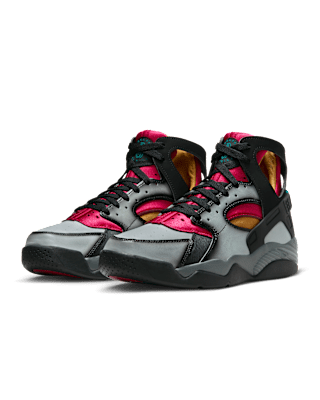 Fecha de lanzamiento del Air Flight Huarache "Light Smoke Grey and Noble Red" (FD0189-001)