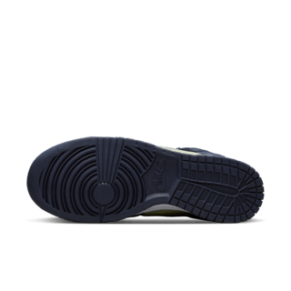 Fecha de lanzamiento del Dunk High "Pistachio and Midnight Navy" para mujer (DQ7575-300)
